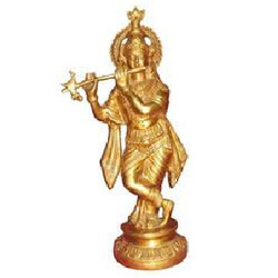 Manufacturers Exporters and Wholesale Suppliers of Brass Krishna Statue Bengaluru Karnataka Brass Krishna Statue